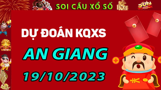 Soi cầu xổ số An Giang 19/10/2023 - Dự đoán XSMN tại SunWin