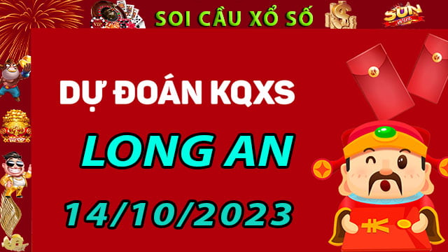 Soi cầu xổ số Long An 14/10/2023 - Dự đoán XSMN tại SunWin