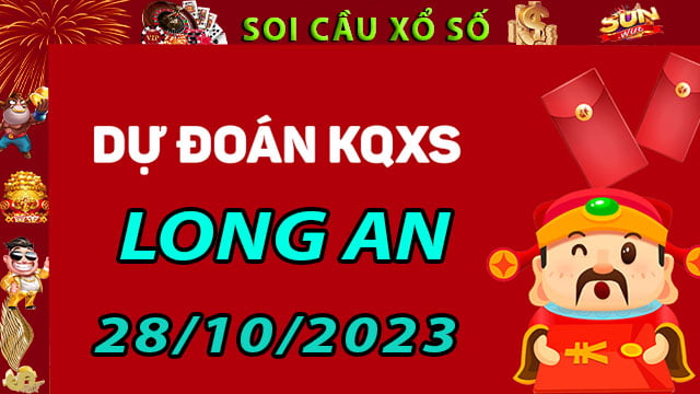 Soi cầu xổ số Long An 28/10/2023 - Dự đoán XSMN tại SunWin