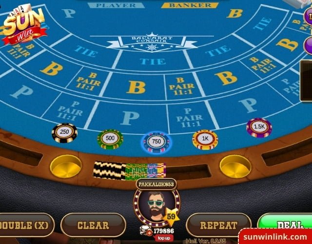 Các loại hình Baccarat phổ biến nhất tại các casino ở Sunwin