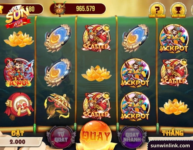 Chiến thuật đặt cược slot game ăn tiền tỷ siêu đỉnh ở Sunwin