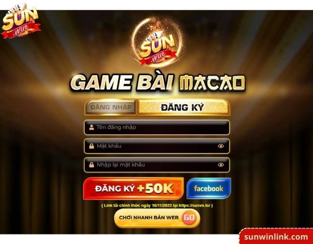 Trải nghiệm game bài Sunwin đổi thưởng xanh chín số 1 VN