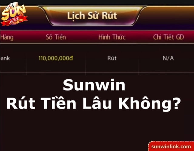 Cách phục lỗi không rút được tiền từ cổng Sunwin với 3 phút