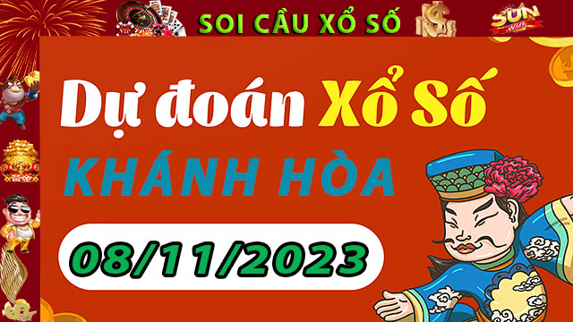 Soi cầu xổ số Khánh Hòa 08/11/2023 – Dự đoán XSMT tại SunWin