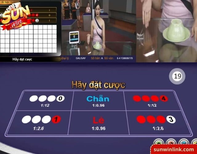 Quy luật chơi xóc đĩa live stream cùng người thật ở Sunwin