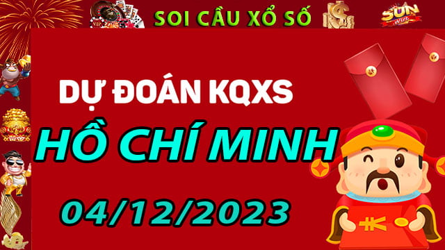 Soi cầu xổ số Hồ Chí Minh 04/12/2023 - Dự đoán XSMN ở SunWin