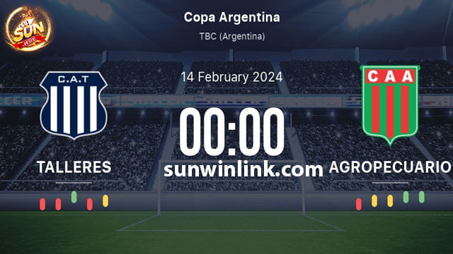 Dự đoán Talleres vs Agropecuario 4h00 2/2