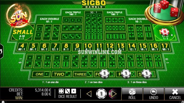 Sicbo xí ngầu là một trong những biến thể trò chơi Sicbo độc đáo