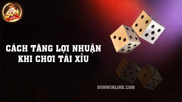 Cách tăng lợi nhuận khi chơi tài xỉu dễ dàng tại Sunwin